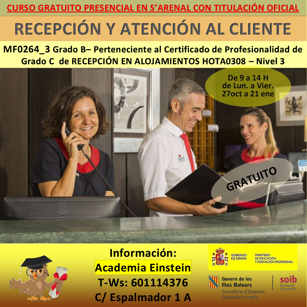 RECEPCIÓ I ATENCIÓ AL CLIENT